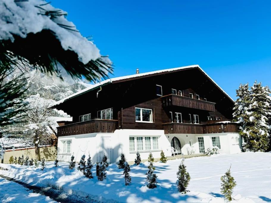 Bellevue & Classy Mountain View Apartment Кандерстег Екстериор снимка