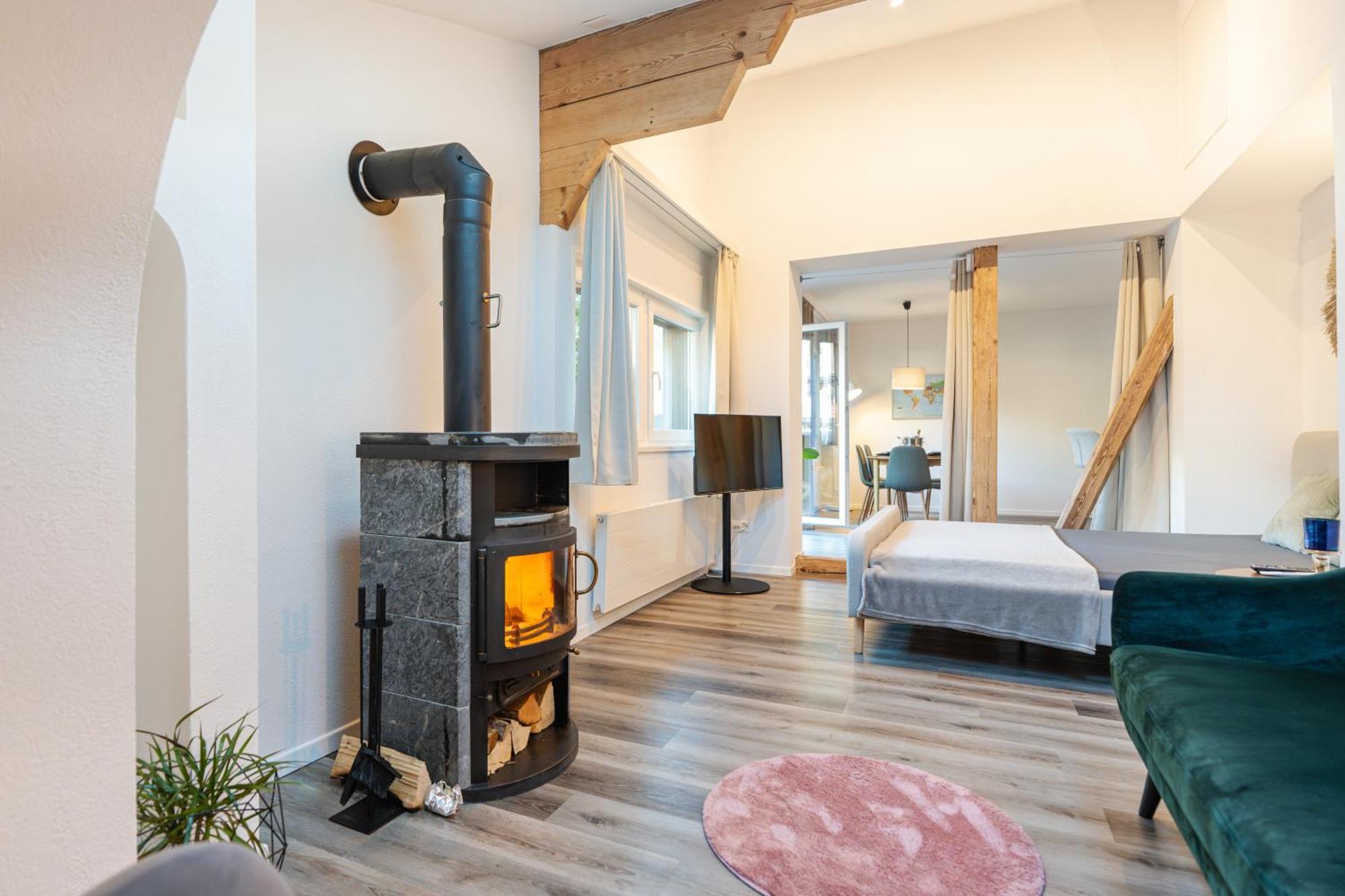 Bellevue & Classy Mountain View Apartment Кандерстег Екстериор снимка